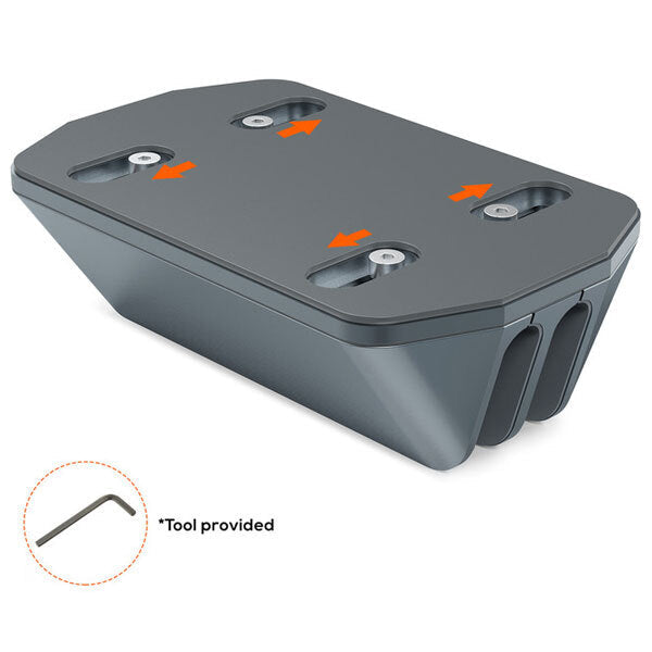 Mbeat Stage S5 18cm Adjustable Dual Vertical Stand Mount for MacBook Space Grey — image 3