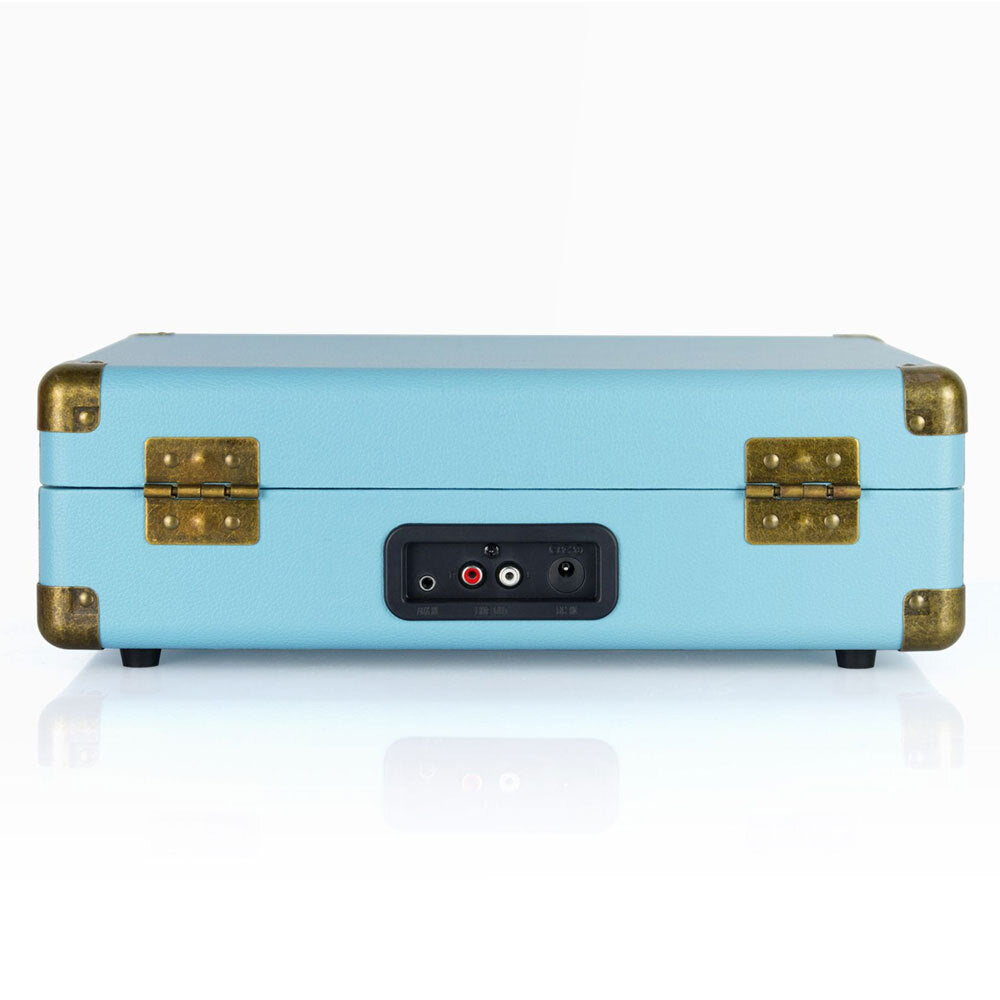 Mbeat Woostock 2 Retro Bluetooth Music Vinyl Turntable Record Player Sky Blue — image 3