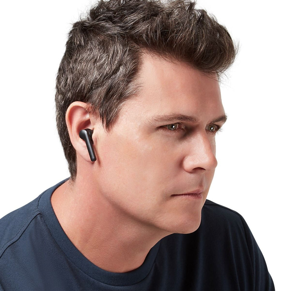 Mbeat E2 True Wireless Earphone Bluetooth Earbuds w/ Charging Case f/ Phones BLK — image 8