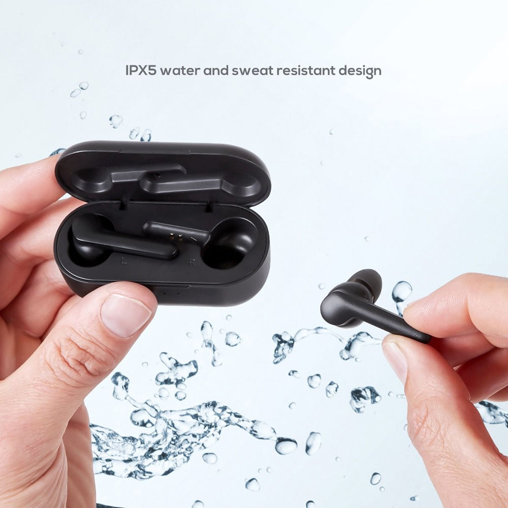 Mbeat E2 True Wireless Earphone Bluetooth Earbuds w/ Charging Case f/ Phones BLK — image 4
