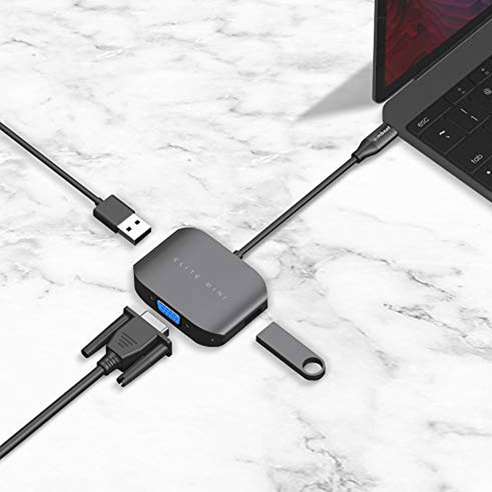 Mbeat Elite Mini - USB-C to Vga/usb-a 2.0/USB-A 3.0 Port Adapter Hub/Splitter — image 6