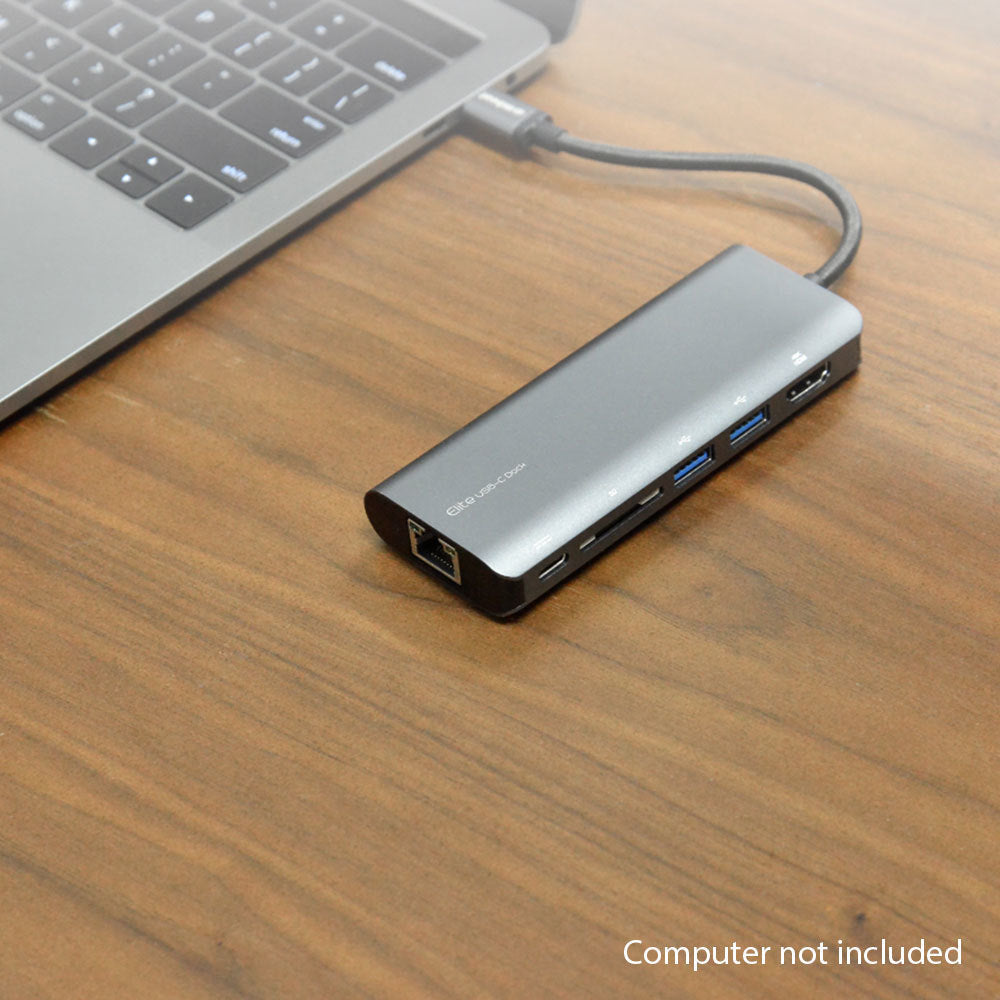 Mbeat Elite USB-C Hub/Dock Mac/PC/Computer/Windows w/ 4K/Ethernet/Card Reader — image 7