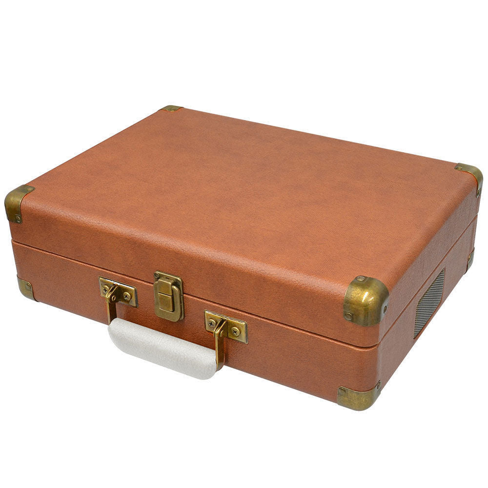 Mbeat Aria Retro Turntable w/ Bluetooth Speaker/AUX/USB Direct Recording Briefcase — image 4