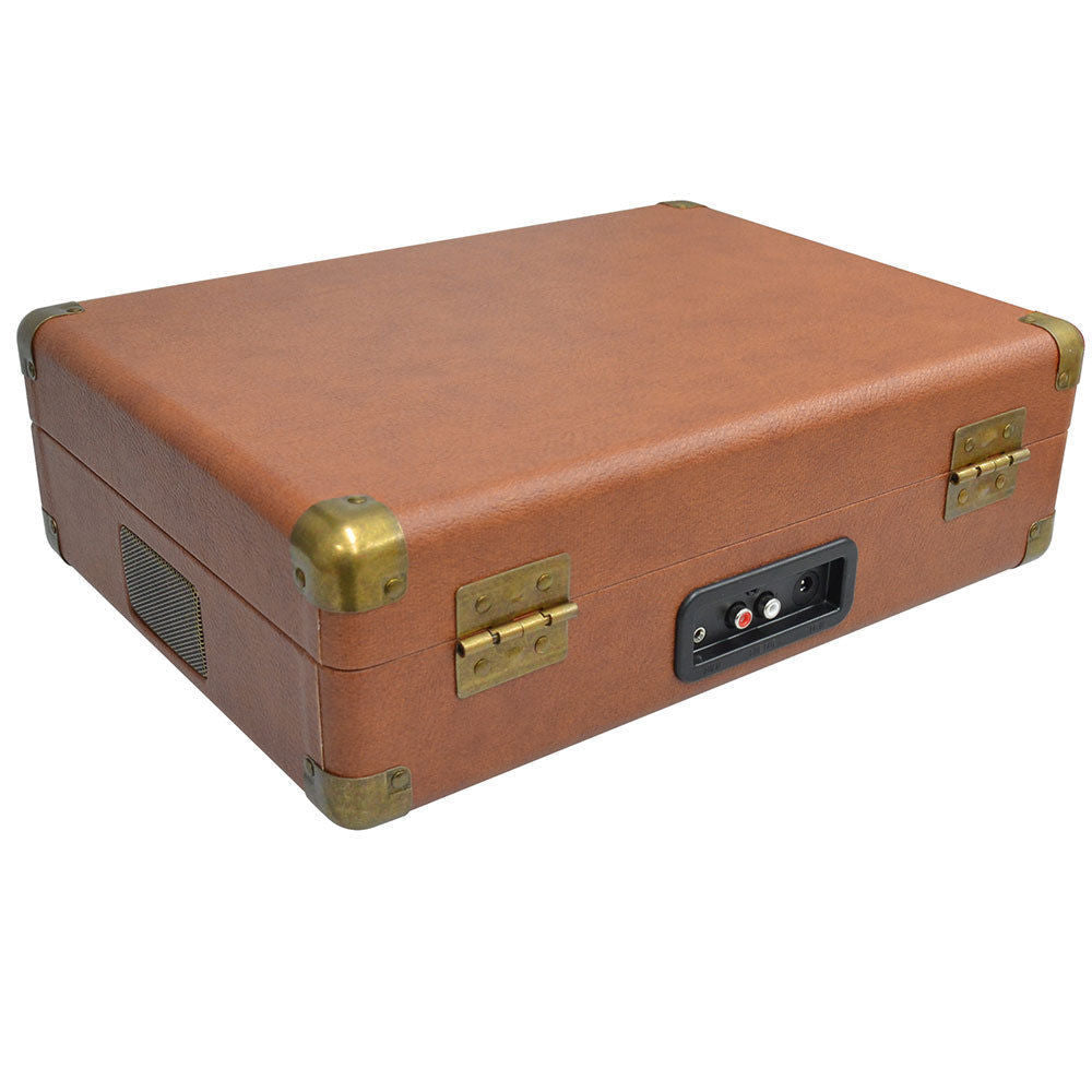Mbeat Aria Retro Turntable w/ Bluetooth Speaker/AUX/USB Direct Recording Briefcase — image 5