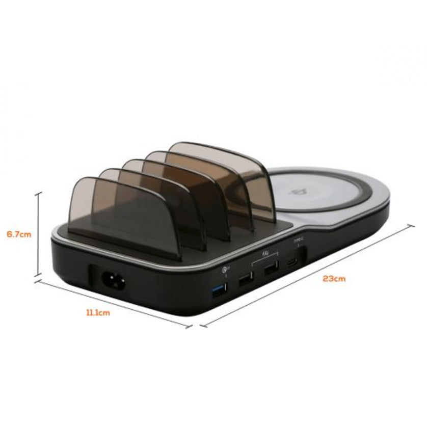Mbeat Gorilla Power Multi-Device/Phone Qi Wireless/USB-C/USB-A Charging Dock — image 3