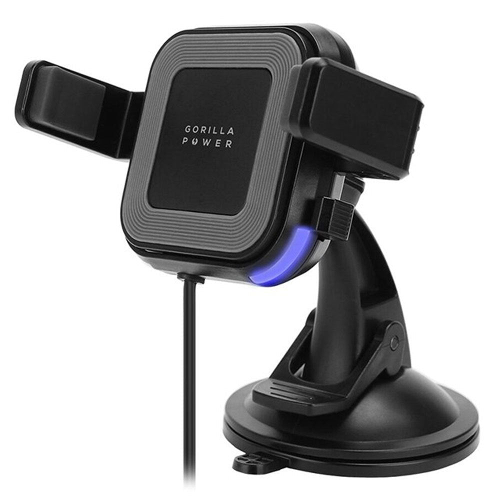 Mbeat Gorilla Power 10W Wireless Car Charger USB Air Vent for iPhone/Samsung BLK — image 3