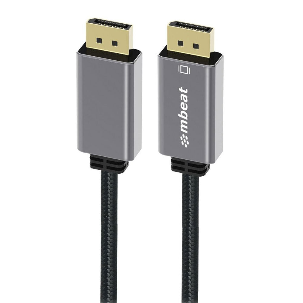 Mbeat ToughLink 1.8m 8K UHD DisplayPort Male Cable Adapter/Connector Laptop/PC
