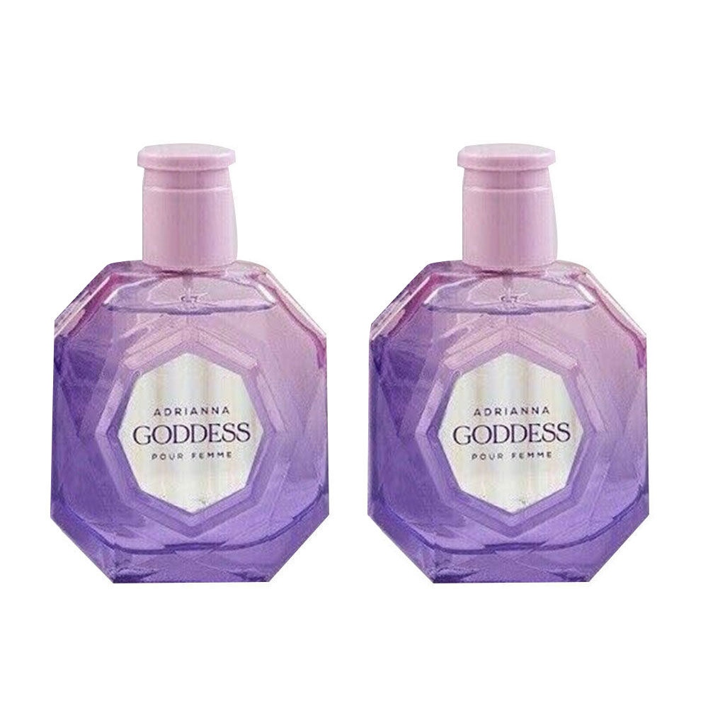 Mirage Diamond Collection Adrianna Goddess EDP Spray Perfume For Women 100ml (2 Pack)