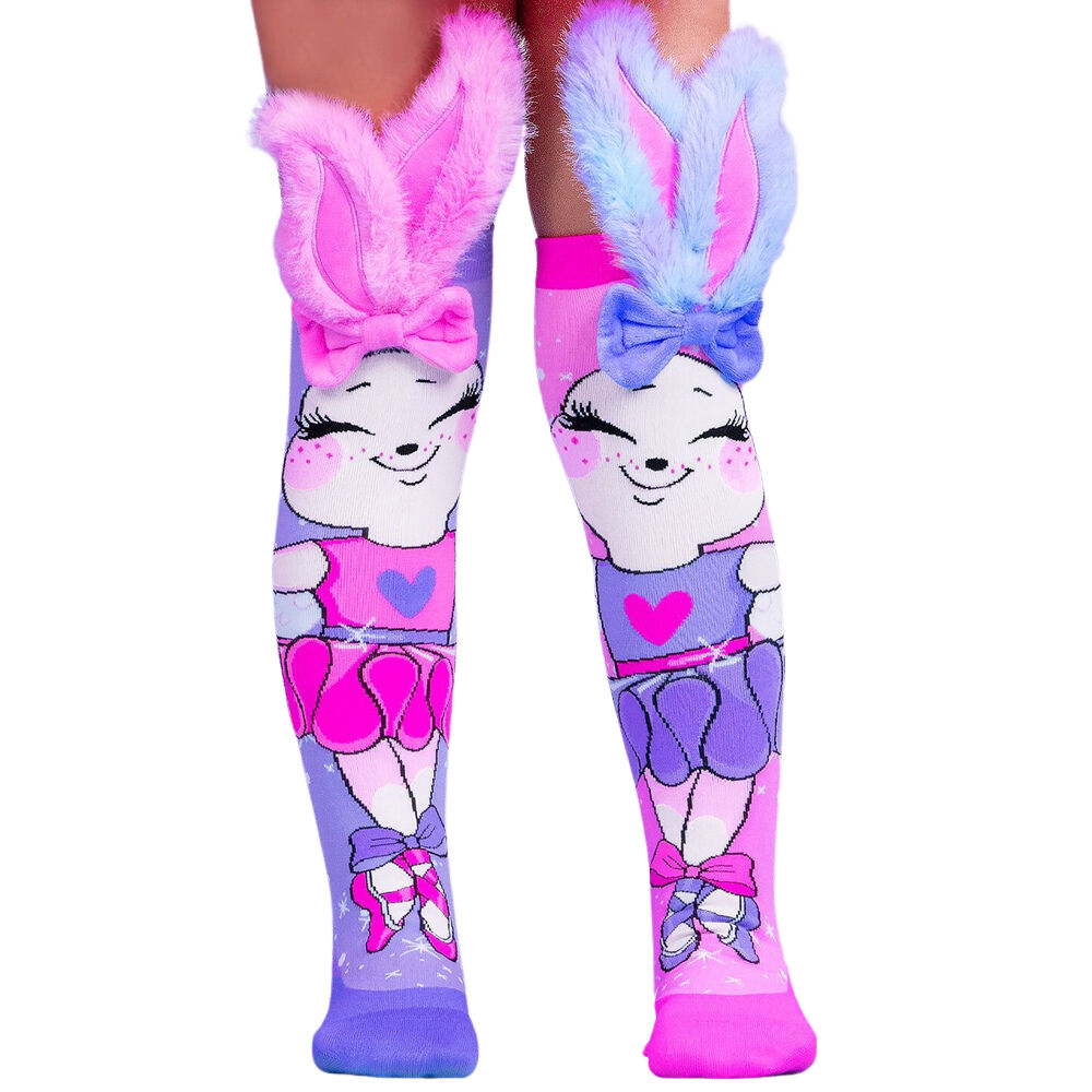 Madmia Ballerina Bunny Knee-High Socks Unisex