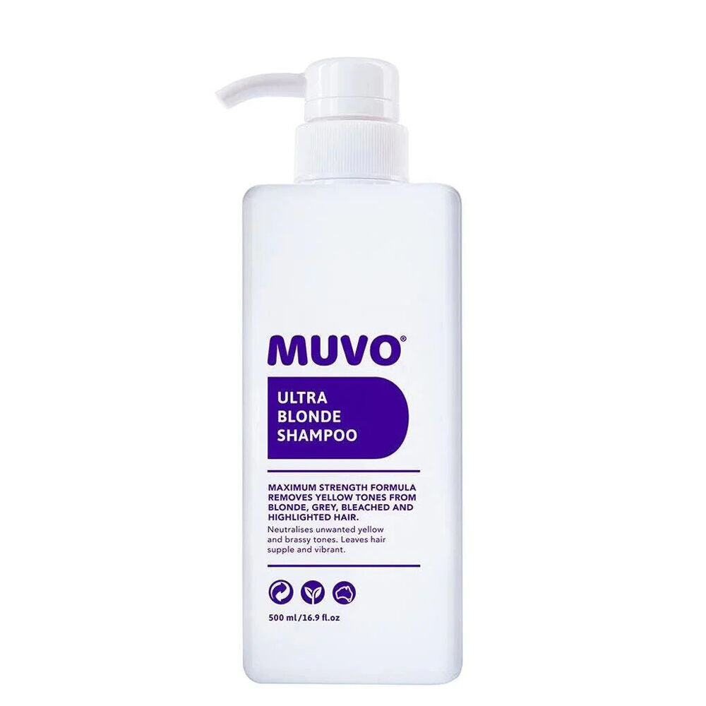 Muvo Ultra Blonde Anti Brass Hydrating Conditioner Hair/Scalp Care 500ml