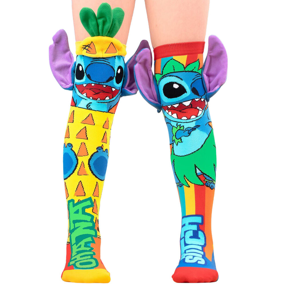 Madmia Stitch Pineapple Knee-High Socks Unisex