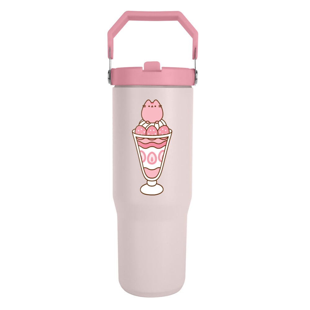 Pusheen 30oz Pink Sweets Insulated Drinking Pitcher Bottle