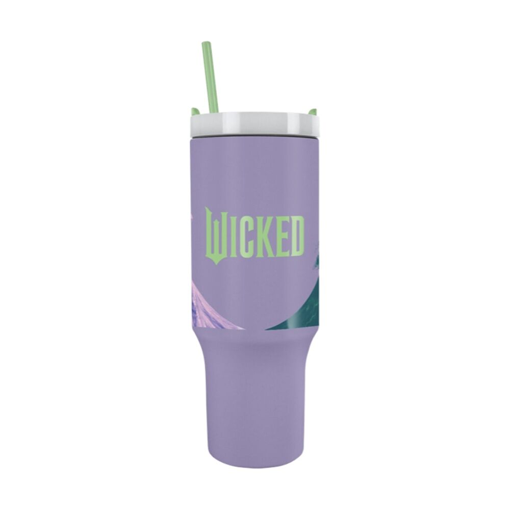 Wicked 40oz Purple/Green Characters Insulated Drinking Tumbler — image 3