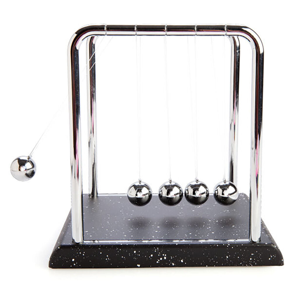 Mdi Balance Ball Cradle w/ Black Marble Base Desk Accessory Decor Large — image 2