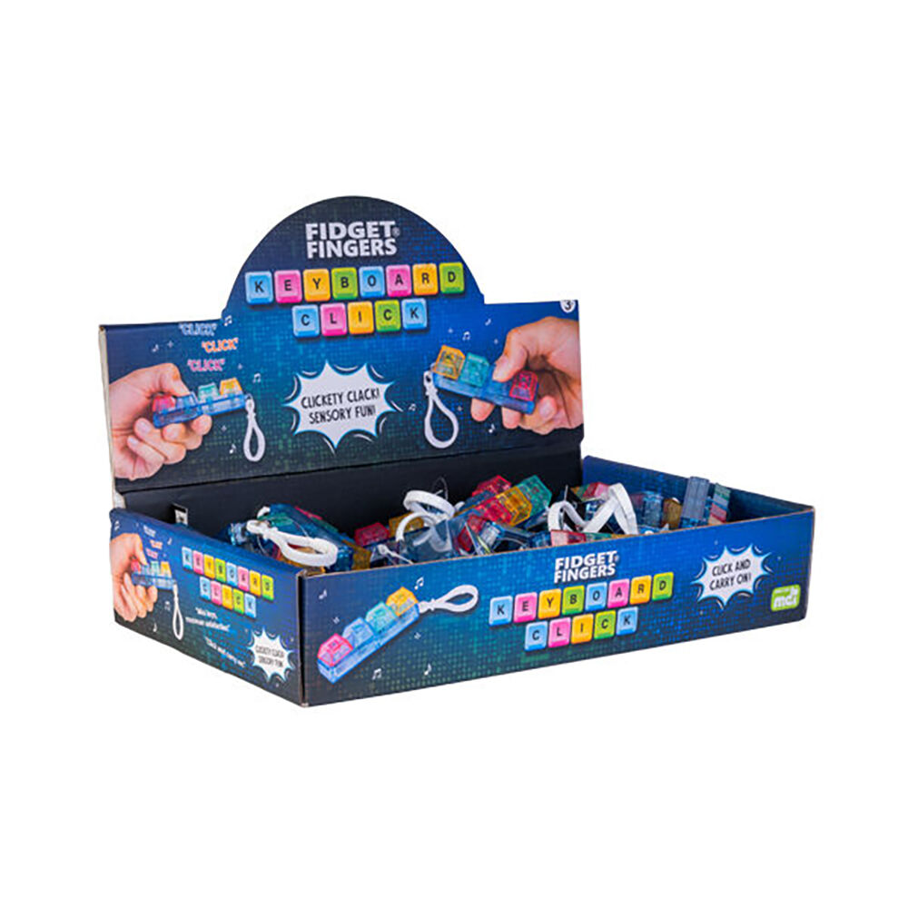 Mdi Keyboard Click Fidget Keychain Kids/Children Sensory Toy 3y+ Assorted — image 4