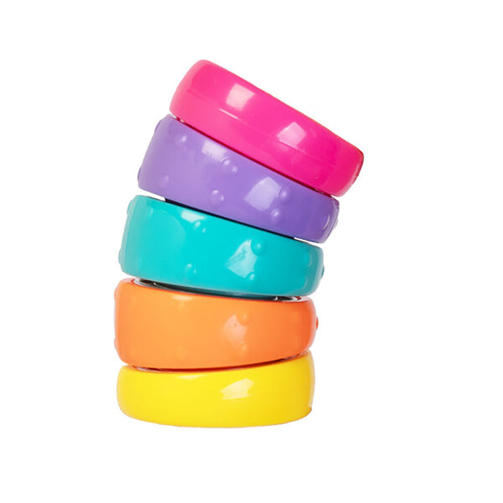 Mdi Spin Stack Fidget Finger Kids/Children Sensory Play Anti-Stress Toy 3y+ (6 Pack) — image 2