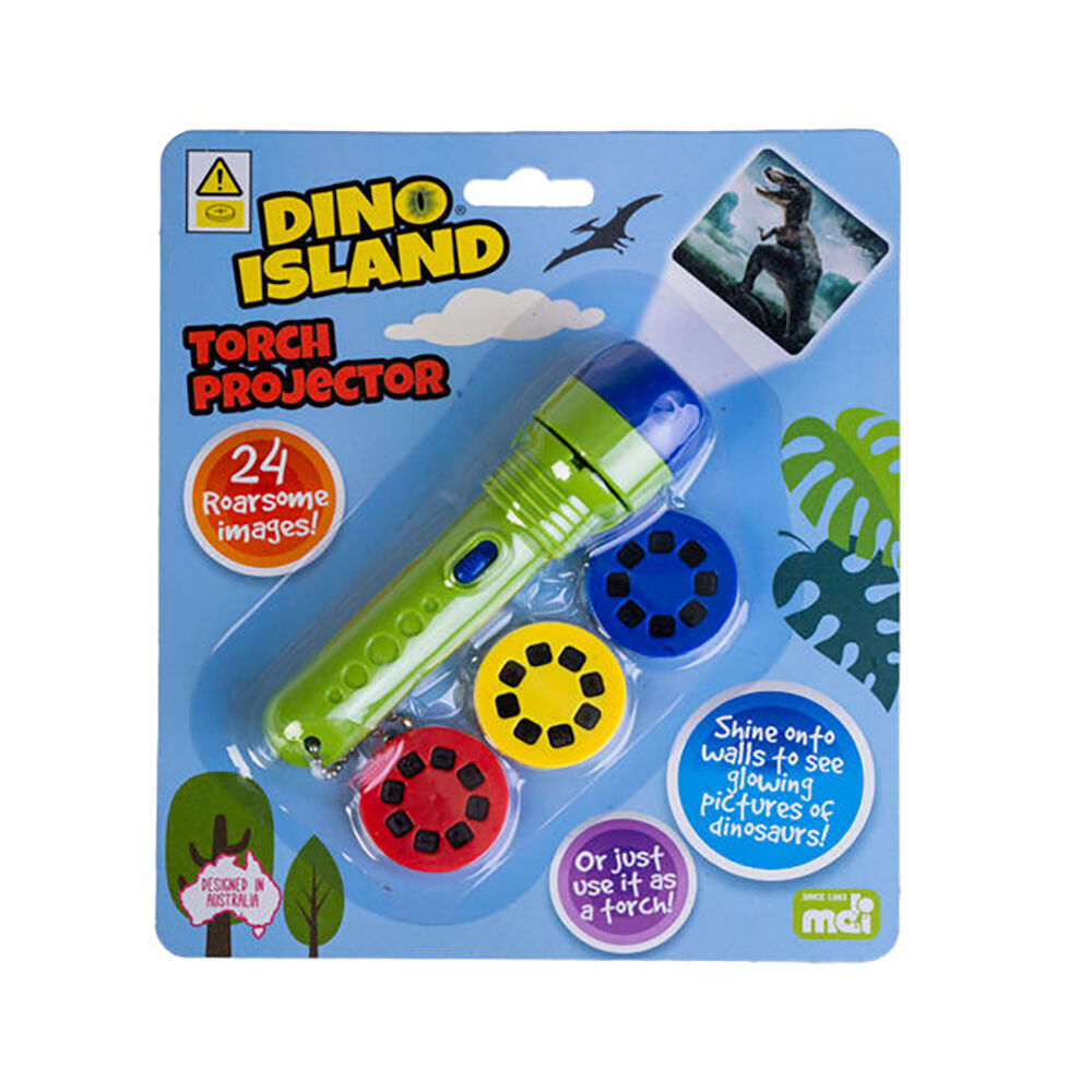 Dino Island Dinosaur Torch Projector Educational Kids/Children Play Toy 5y+ (4 Pack) — image 7