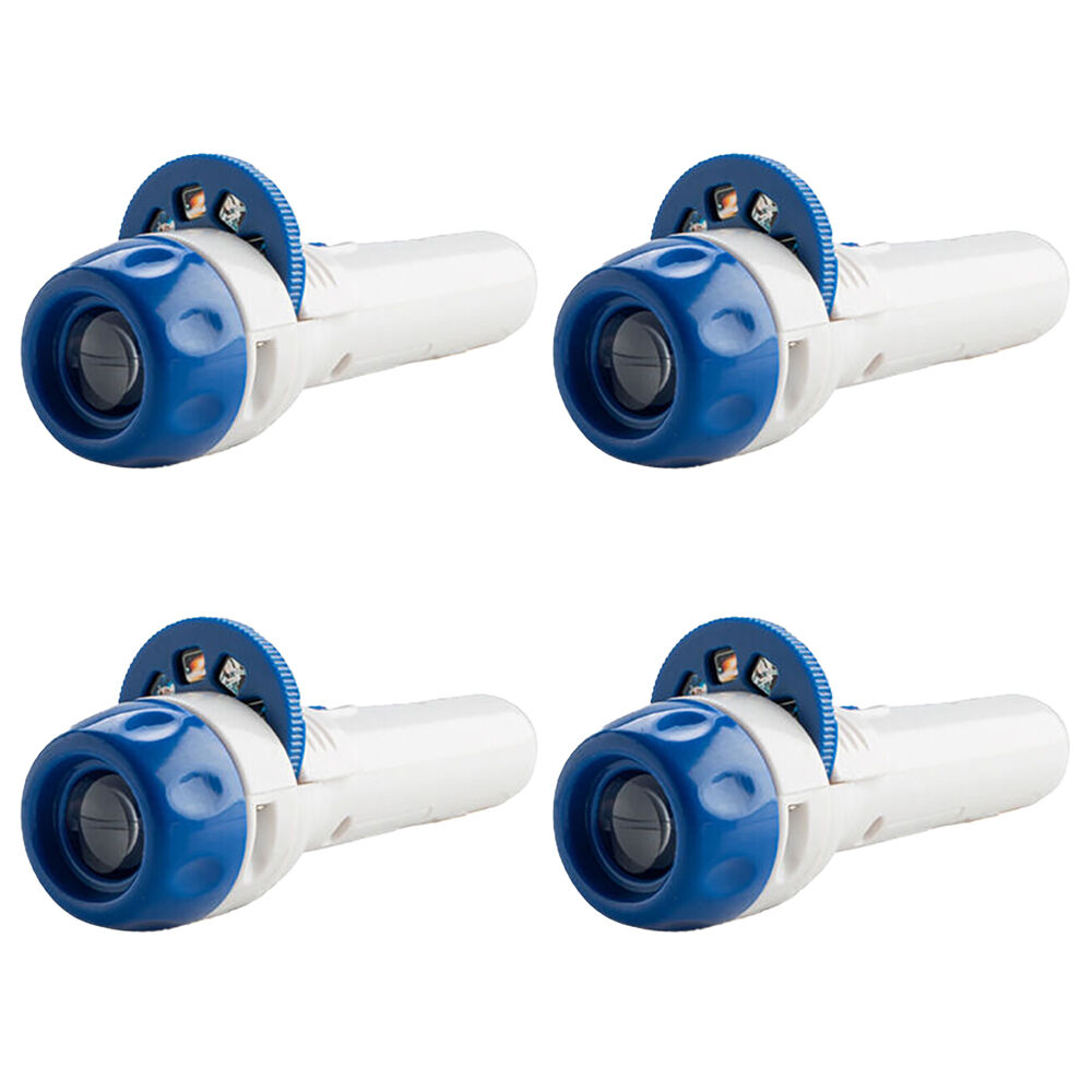 Mdi Space Torch Projector Flashlight Educational Kids/Children Play Toy 5y+ (4 Pack)