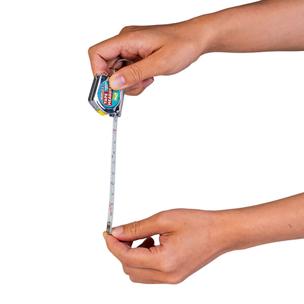 Worlds Smallest Tape Measure Keychain Pocket-Size Kids/Children Toy 8y+ (6 Pack) — image 4
