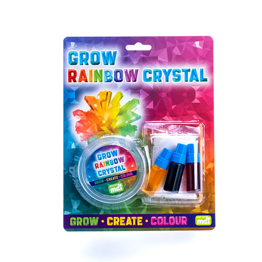 Mdi Grow Crystal Rainbow Educational Science Experiment Kids Toy Kit 8y+ (6 Pack) — image 2
