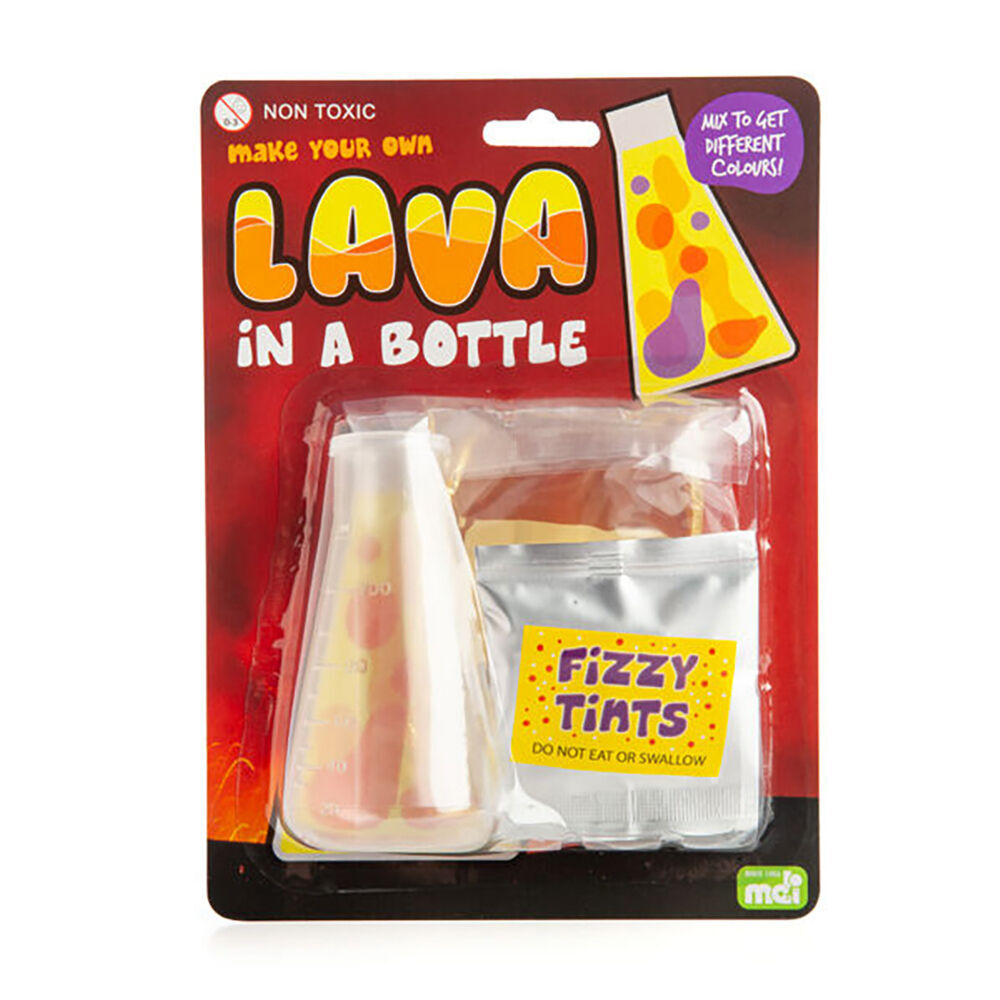 Mdi Lava In a Bottle Educational Science Experiment Kids Play Toy Kit 5y+ (4 Pack) — image 2