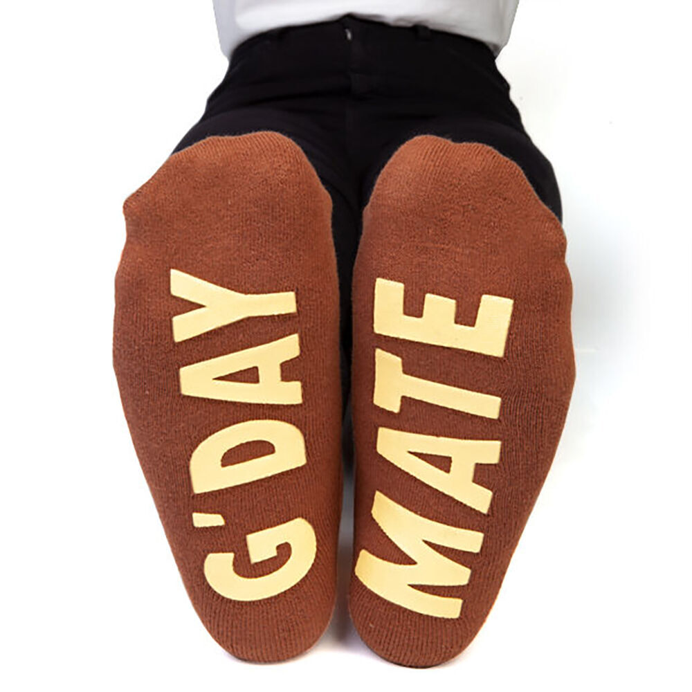 Feet Speak Kangaroo Women's Casual Crew Socks Cute-Printed Brown One-Size (4 Pack) — image 3