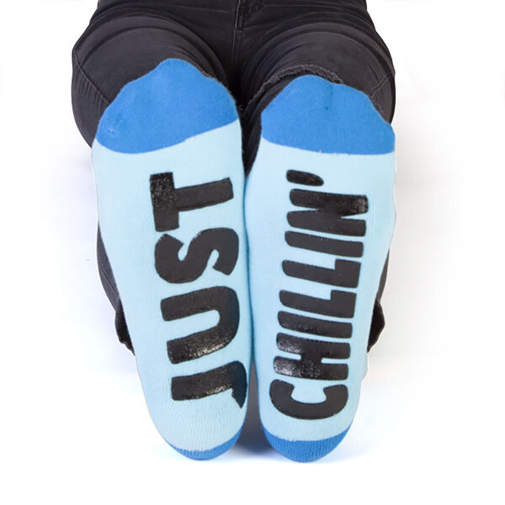 Feet Speak Penguin Womens Casual Ankle/Crew Socks Cute-Printed Blue One-Size (2 Pack) — image 5
