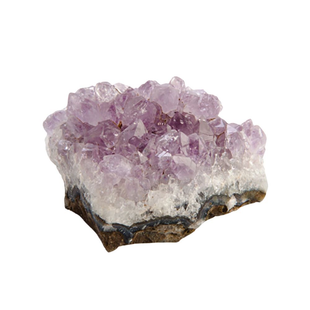Wishstone Gemstone Amethyst Healing/Calming Wellness Natural Stone Purple