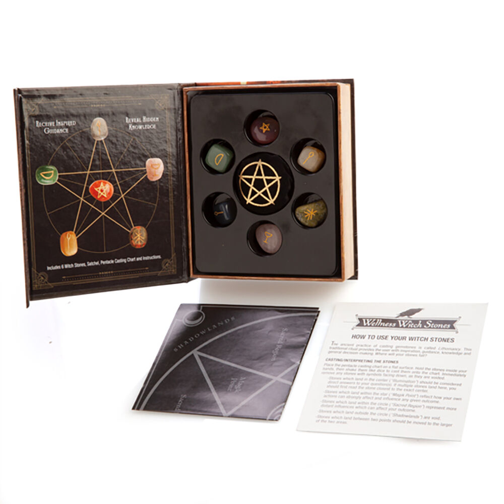 Wishstone Gemstone Witch Stone Kit Spiritual Stone Calming Spell Wellness — image 2