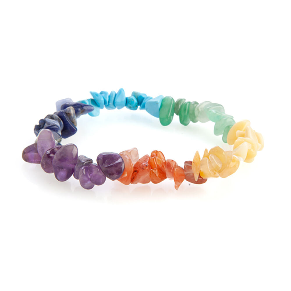 Wishstone Gemstone Bracelet Chakra Calming/Peace Natural Wellness Stone