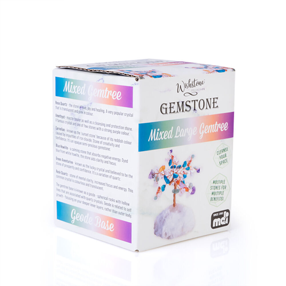 Wishstone Gemstone Calming Gemtree Large Mix Wellness Stone Collection (2 Pack) — image 3