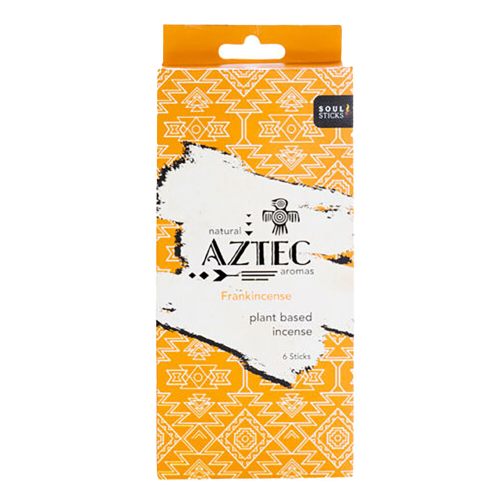 Wild Scents Aztec Aromas Plant Based Incense Fragrance Frankincense (6 Pieces)
