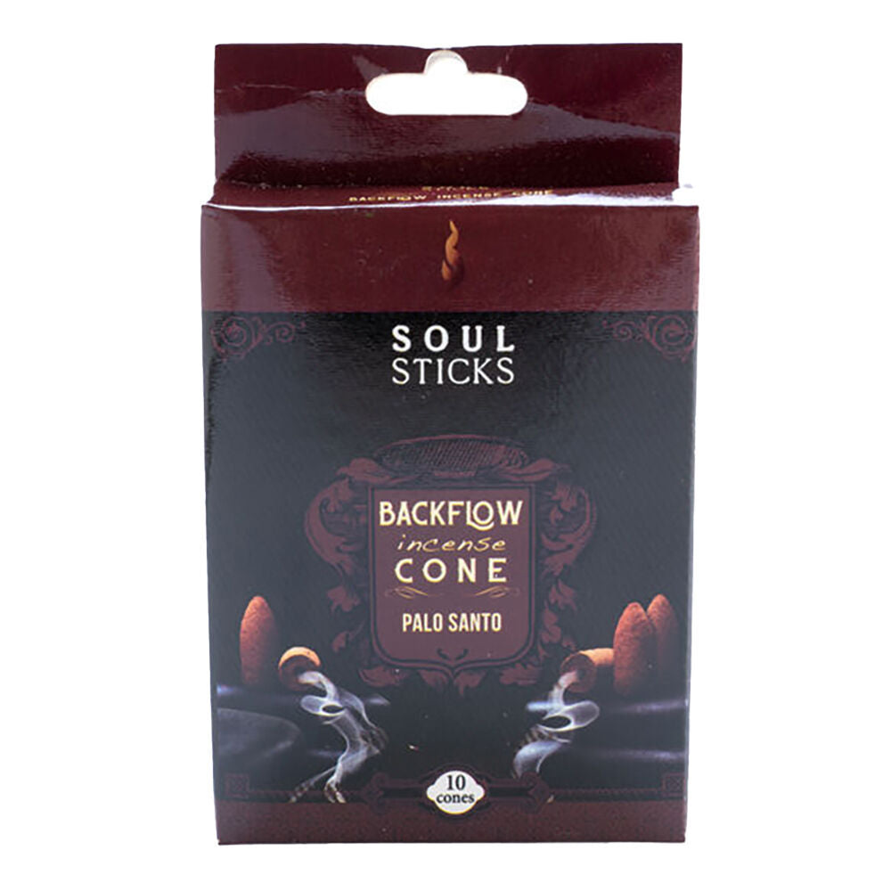 Wild Scents 10pc Wild Scents Soul Sticks Backflow Incense Cones Fragrance Palo Santo (6 Pack) — image 2