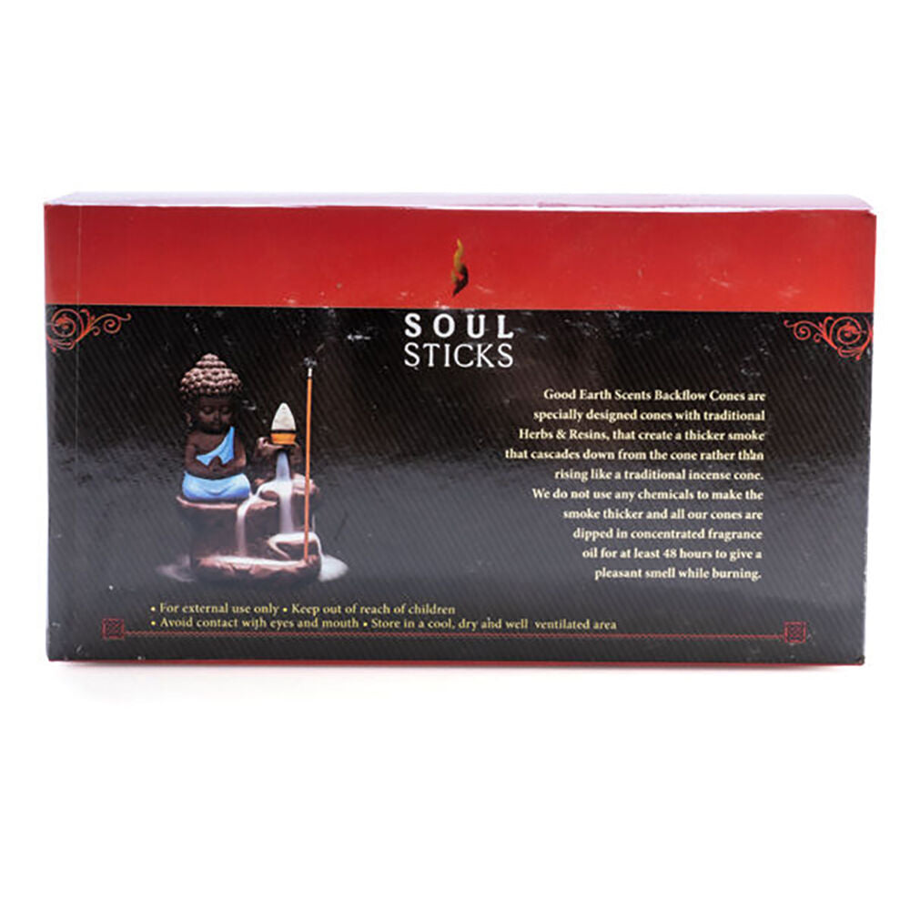 Wild Scents 10pc Wild Scents Soul Sticks Backflow Incense Cones Fragrance Palo Santo (6 Pack) — image 7
