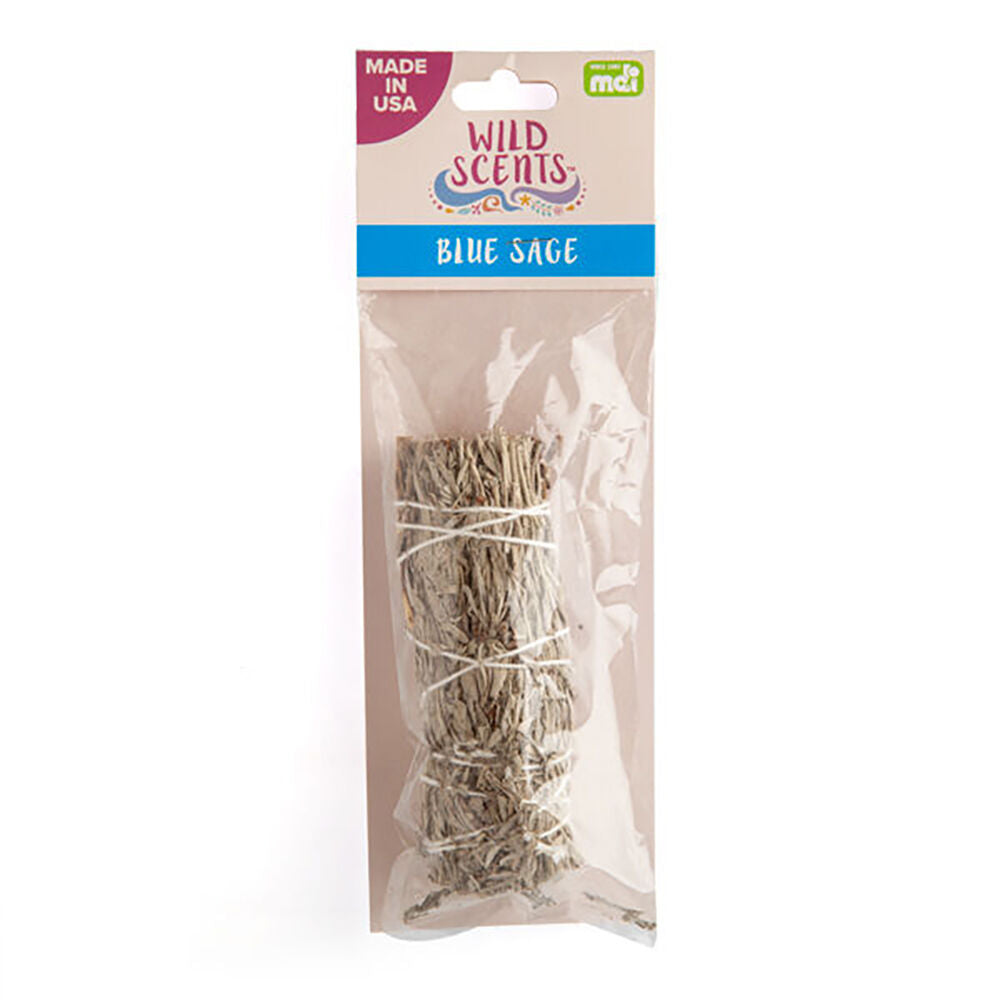 Wild Scents Blue Sage Smudge Sticks Dried Leaves Aromatherapy Home Fragrance