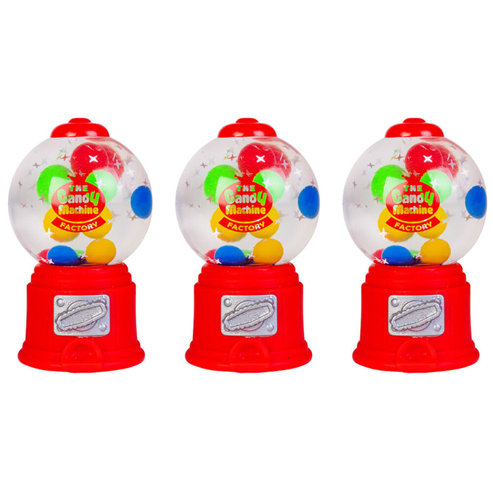 Mdi Squish Snow Globe Candy Stress Relief Squeeze Sensory Toy 6.2x10.5cm (3 Pack)