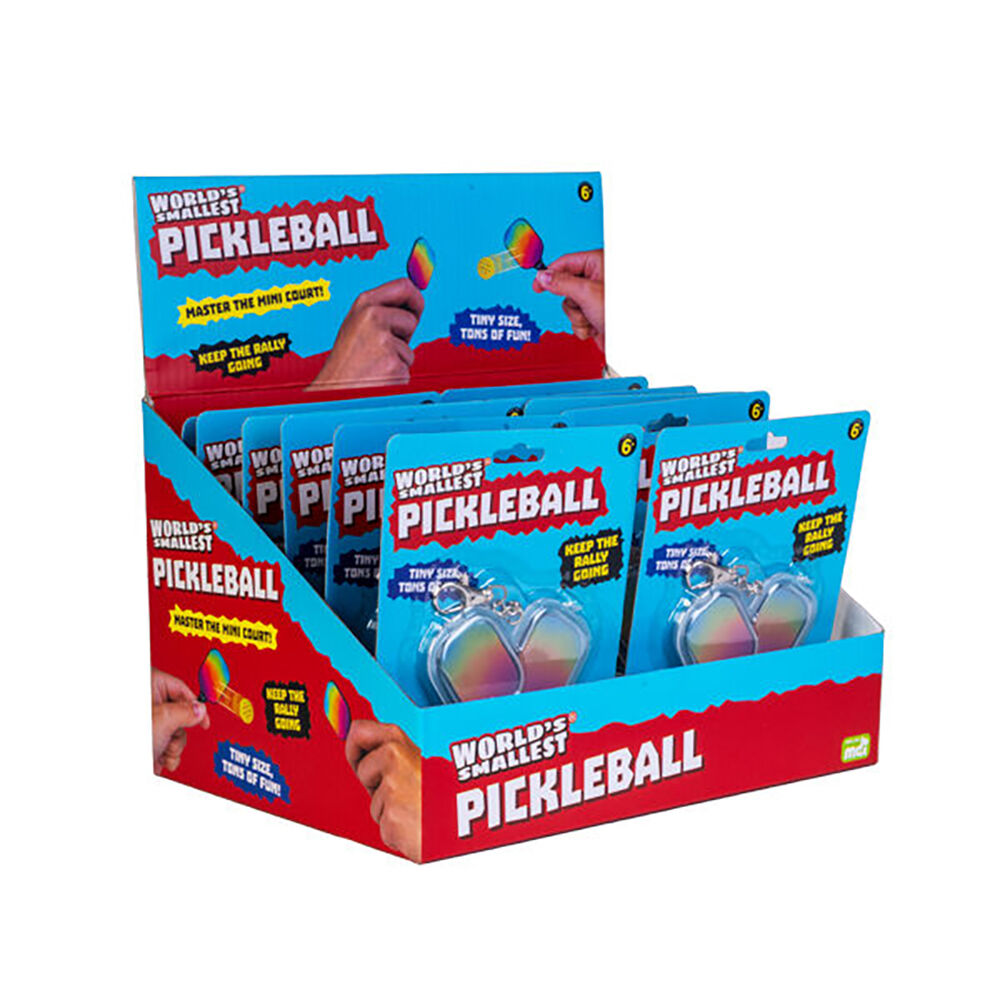 Worlds Smallest Board Game Play Pickleball Miniature Toy Set Kids 6y+ — image 4