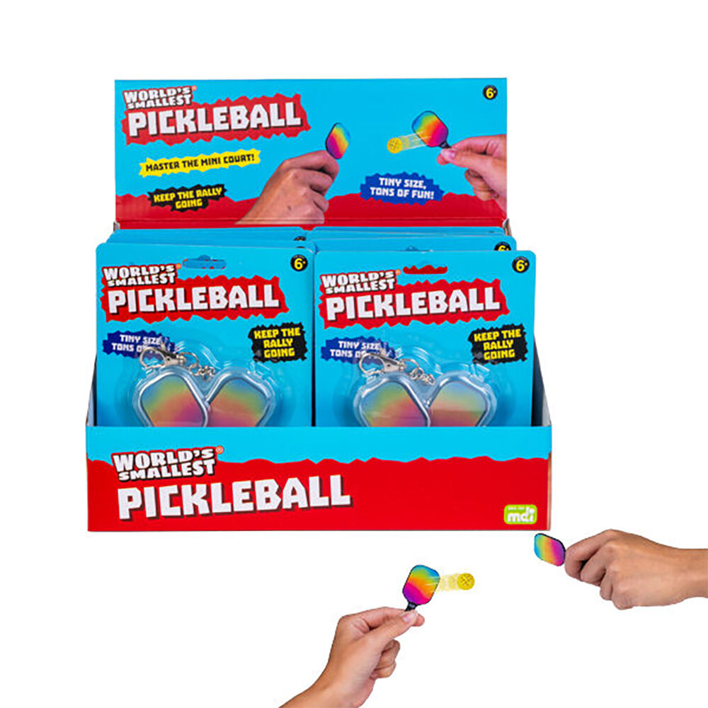 Worlds Smallest Board Game Play Pickleball Miniature Toy Set Kids 6y+ — image 3