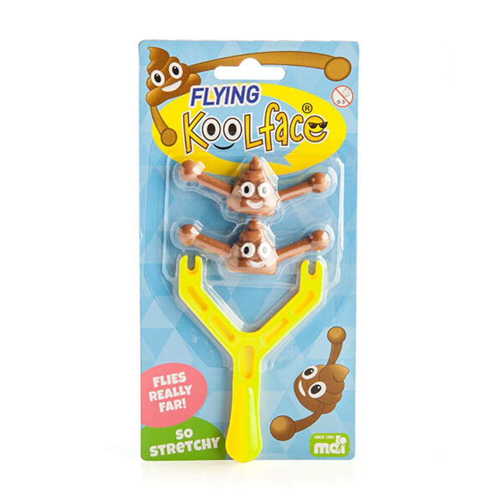 Koolface Flying Smiling Poo Funny Flying/Throwable Emoji Toy 10x19.5cm 5y+ (12 Pack) — image 5