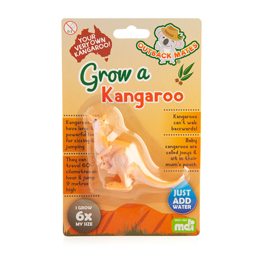 Outback Mates Grow a Kangaroo Kids/Children Activity Fun Play Educational Toy