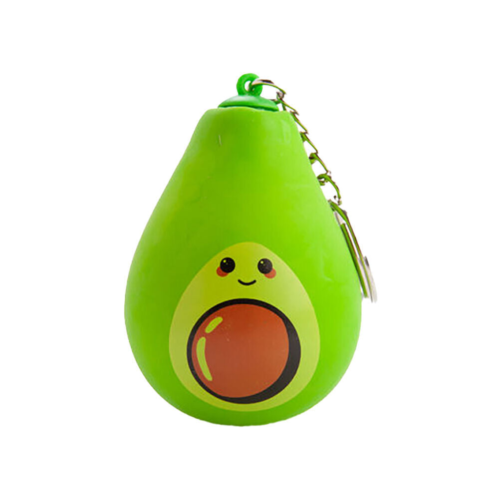 Mdi Stress Relief Keychain Avocado Sensory Fidget Squeeze Toy Kids/Children (3 Pack) — image 2