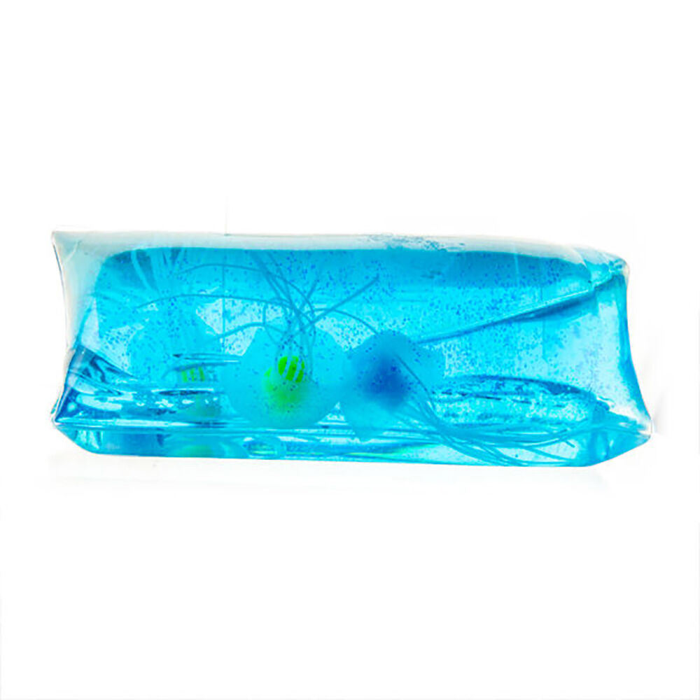 Aquaworld Large Jellyfish Snake Toy Water Wriggler Kids Sensory Play Blue (4 Pack) — image 2