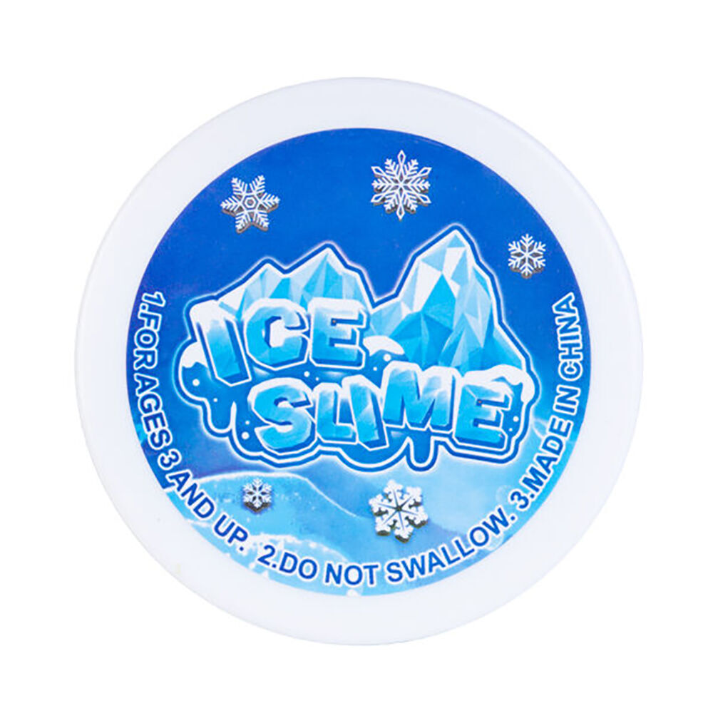 Mdi Ice Slime Stress Reliever Sensory/Tactile Squishy Kids Toy Snowy White (6 Pack) — image 2
