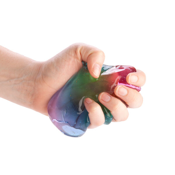 Mdi Multi-Colour Rainbow Putty Slime Jar Kids Toy 5.9x5.9x7.6cm Assorted (6 Pack) — image 4