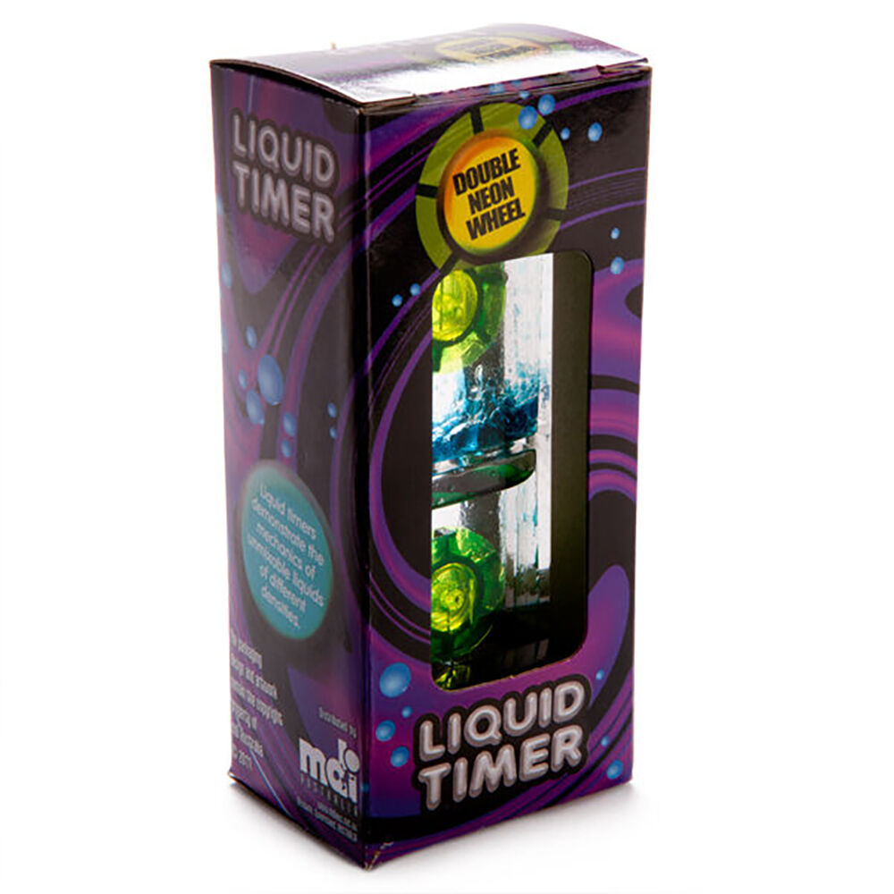 Mdi Liquid Timer 2-Wheel Sensory Motion Desk Display Toy Decoration 11.9cm — image 5