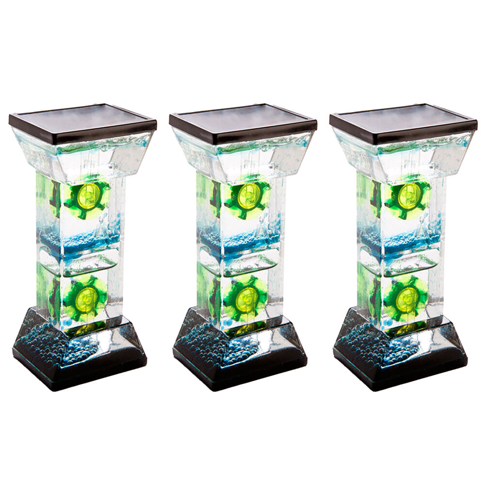 Mdi Liquid Timer 2-Wheel Sensory Motion Desk Display Toy Decoration 11.9cm (3 Pack)