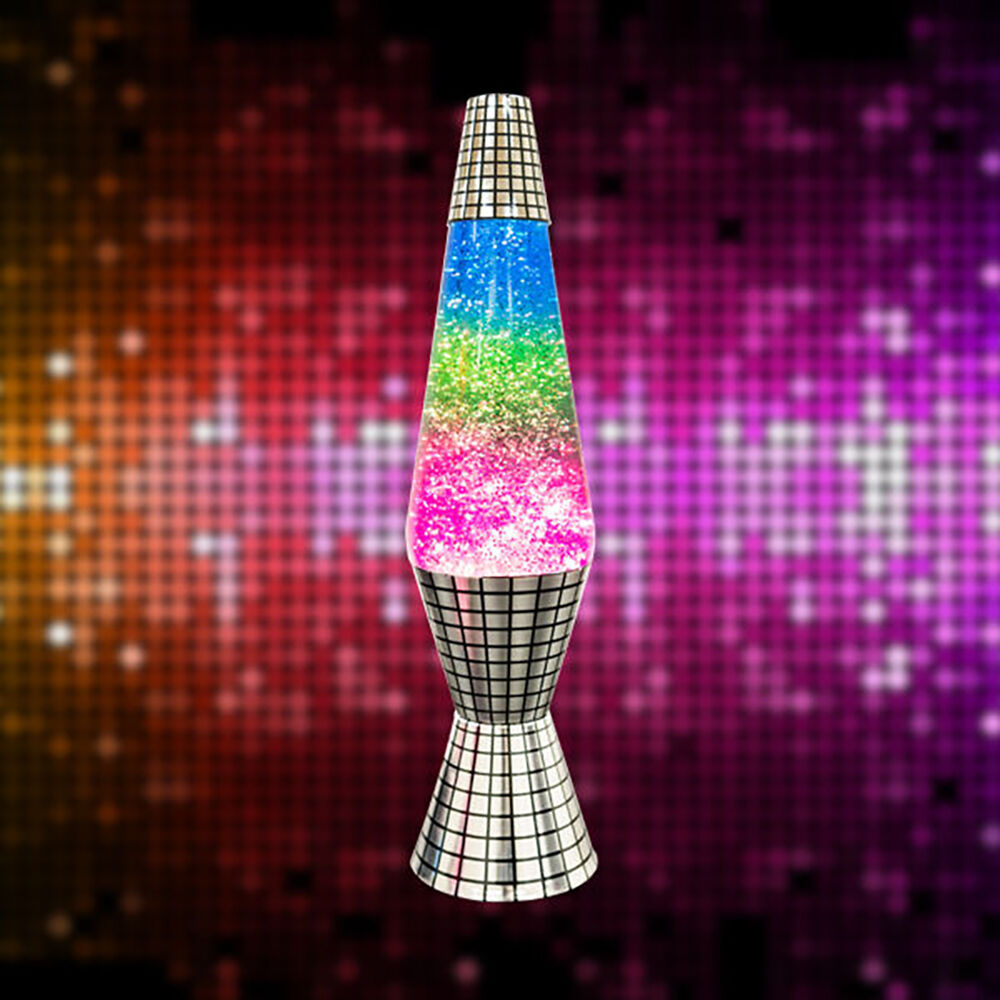 Mdi Diamond Glitter Lamp Night Light Bedside Tabletop Bedroom Decor Disco Mirror — image 2