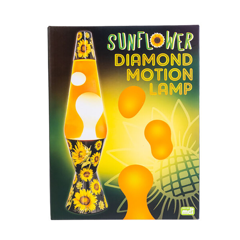 Mdi Diamond Motion Lamp Night Light Bedside Tabletop Bedroom Decor Sunflower — image 3