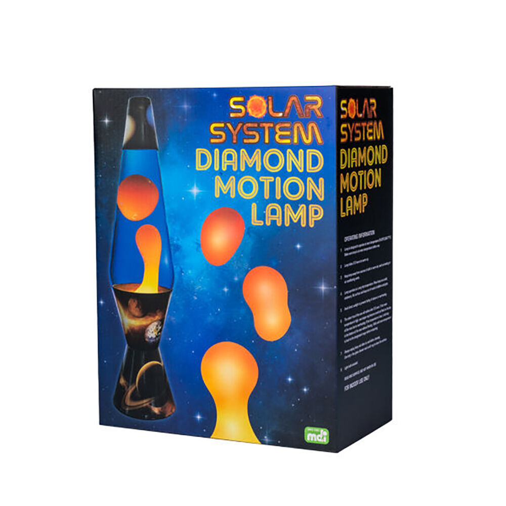 Mdi Diamond Motion Lamp Night Light Bedside Tabletop Bedroom Decor Solar System — image 4