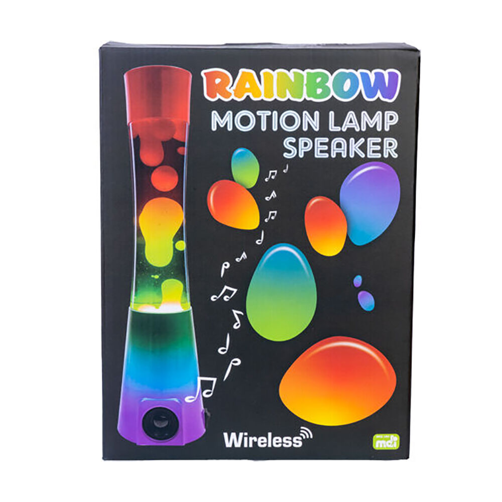 Art + Tech Motion Lava Lamp 40cm Rainbow Decor LED Light Bluetooth Speaker — image 4